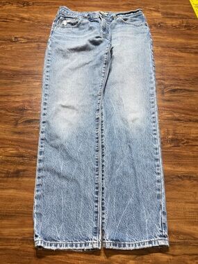 Levi’s Premium Middy Straight Jeans Light Wash W29 L31 Red Tab Vintage Y2K